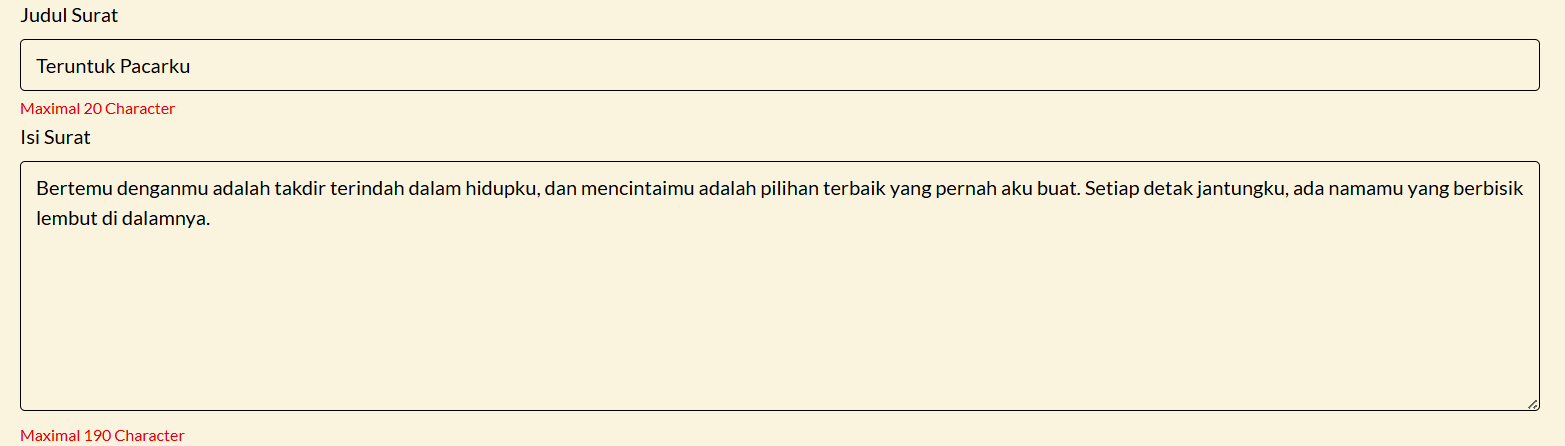 Tutorial Ubah Surat Simple Joykado